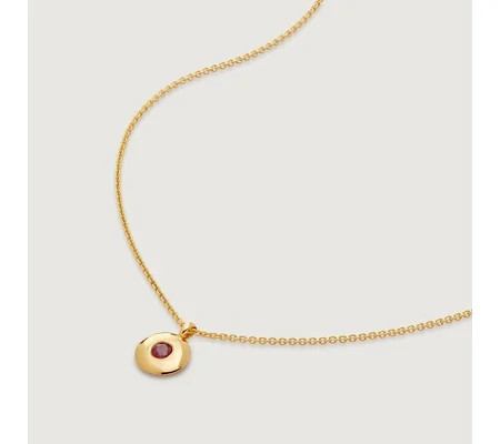 July Birthstone Chain Necklace | Monica Vinader (US)