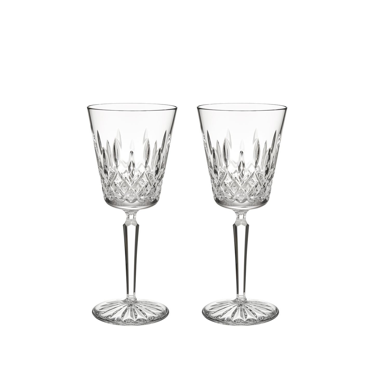 Lismore Tall Medium Wine 13 OZ Set/2 | Waterford | Waterford