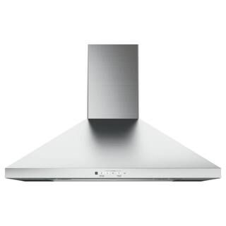 GE 30 in. Convertible Wall-Mount Range Hood with Light in Stainless Steel JVW5301SJSS - The Home ... | The Home Depot