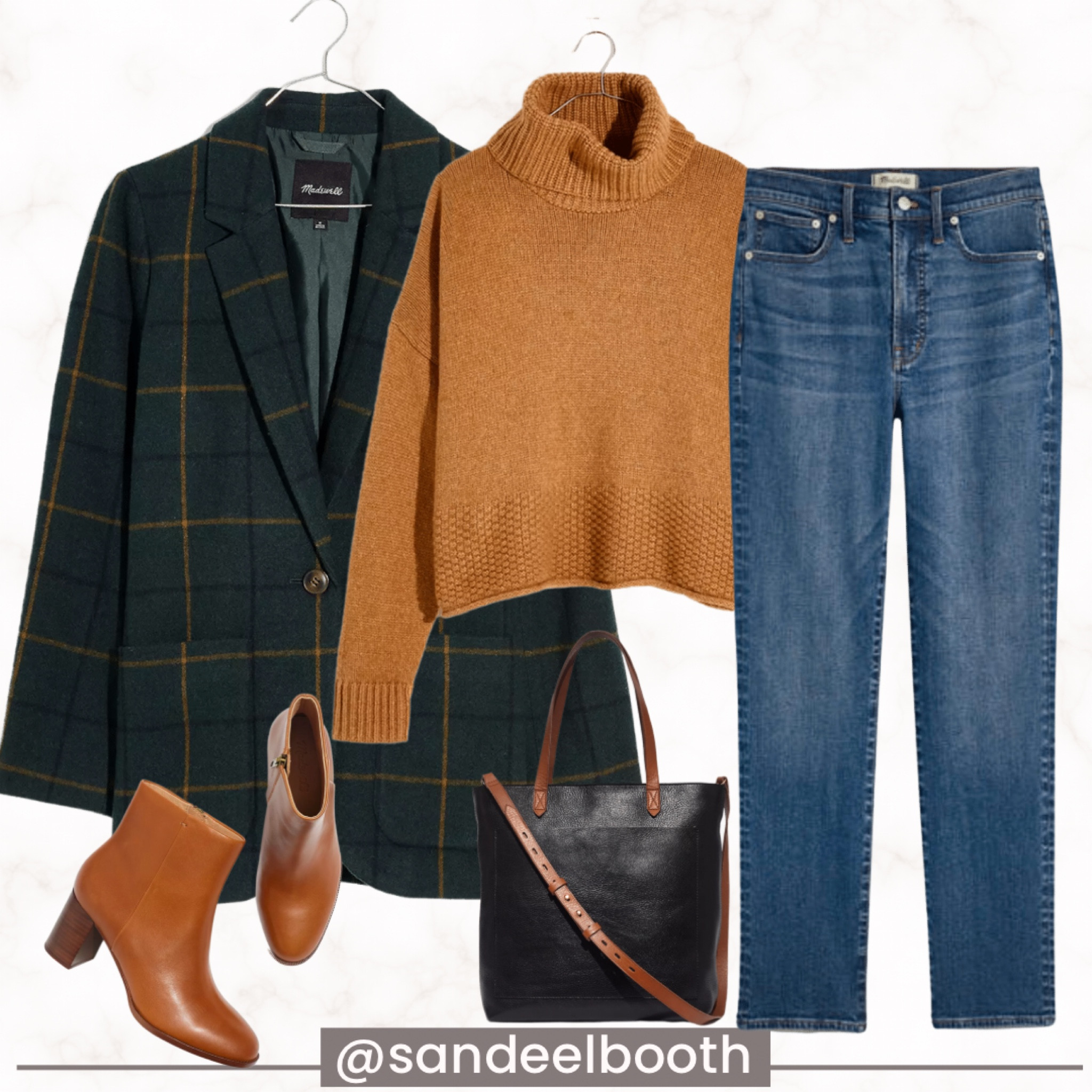 30% OFF JACKETS & BOOTS
Use code STAYWARM
Plaid blazer 
Camel turtleneck sweater 
Classic style 
Brown and black leather crossbody 
Work wear
Thanksgiving style 

#LTKworkwear #LTKunder100 #LTKSeasonal