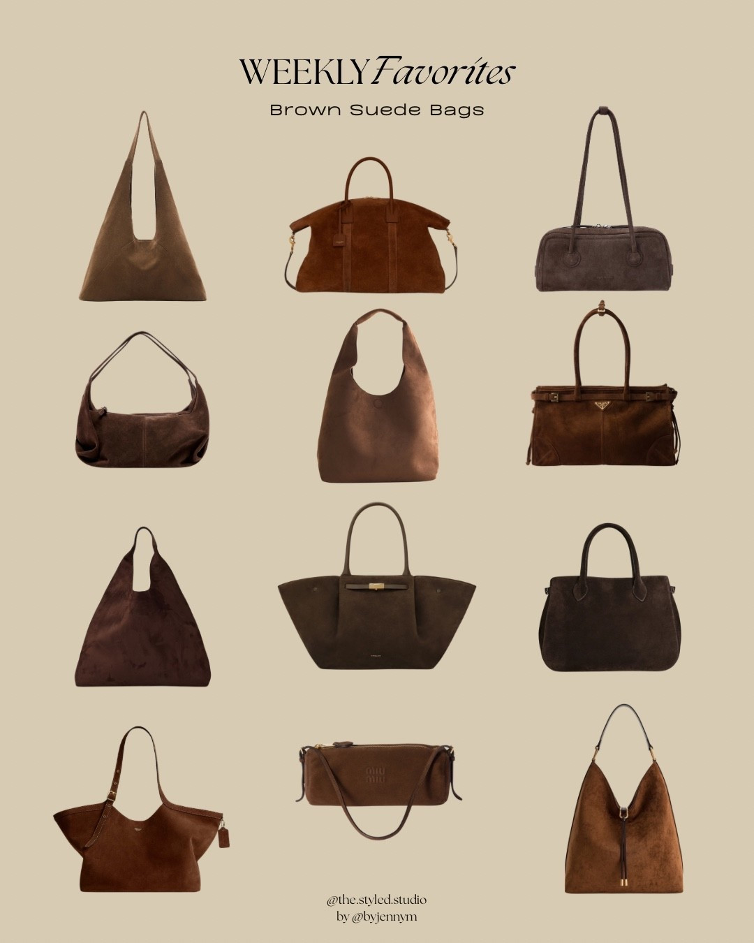 weekly favorites: brown suede bags 

#LTKFindsUnder100 #LTKFindsUnder50 #LTKStyleTip