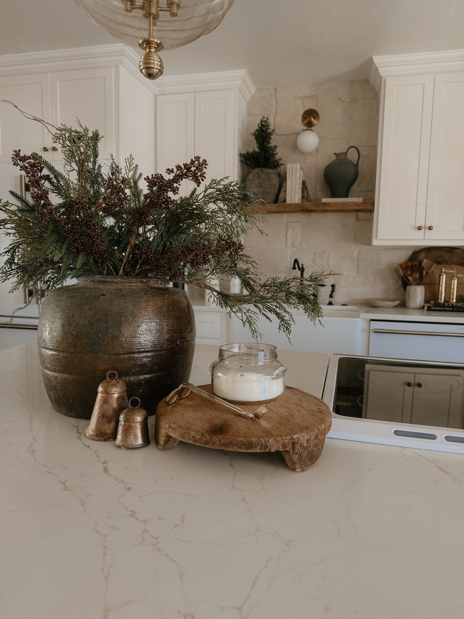 Holiday kitchen counter island styling! 

#LTKHoliday #LTKCyberWeek #LTKWatchNow