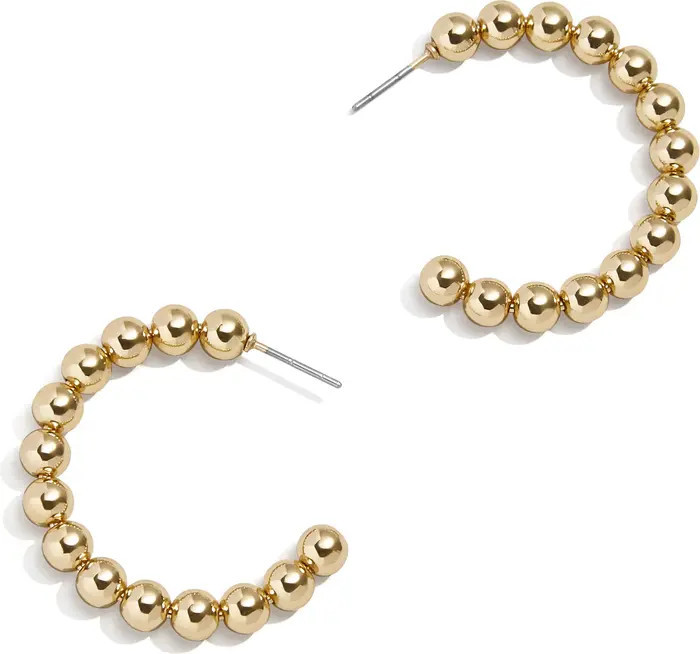 Beaded Hoop Earrings | Nordstrom