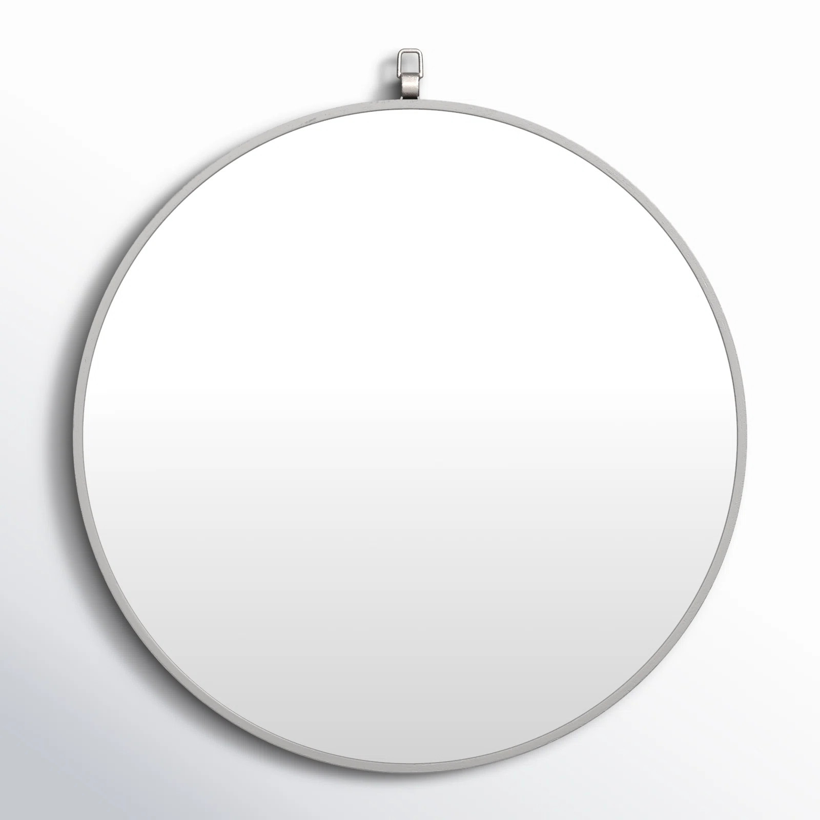 Cassie Metal/Manufactured Wood Round Wall Mirror | Wayfair North America