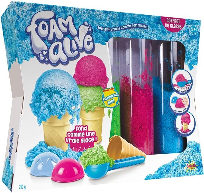 Foam Alive Make N' Melt Ice Cream Kit. Scoop, Mold & Melt Ice Creams | Amazon (US)