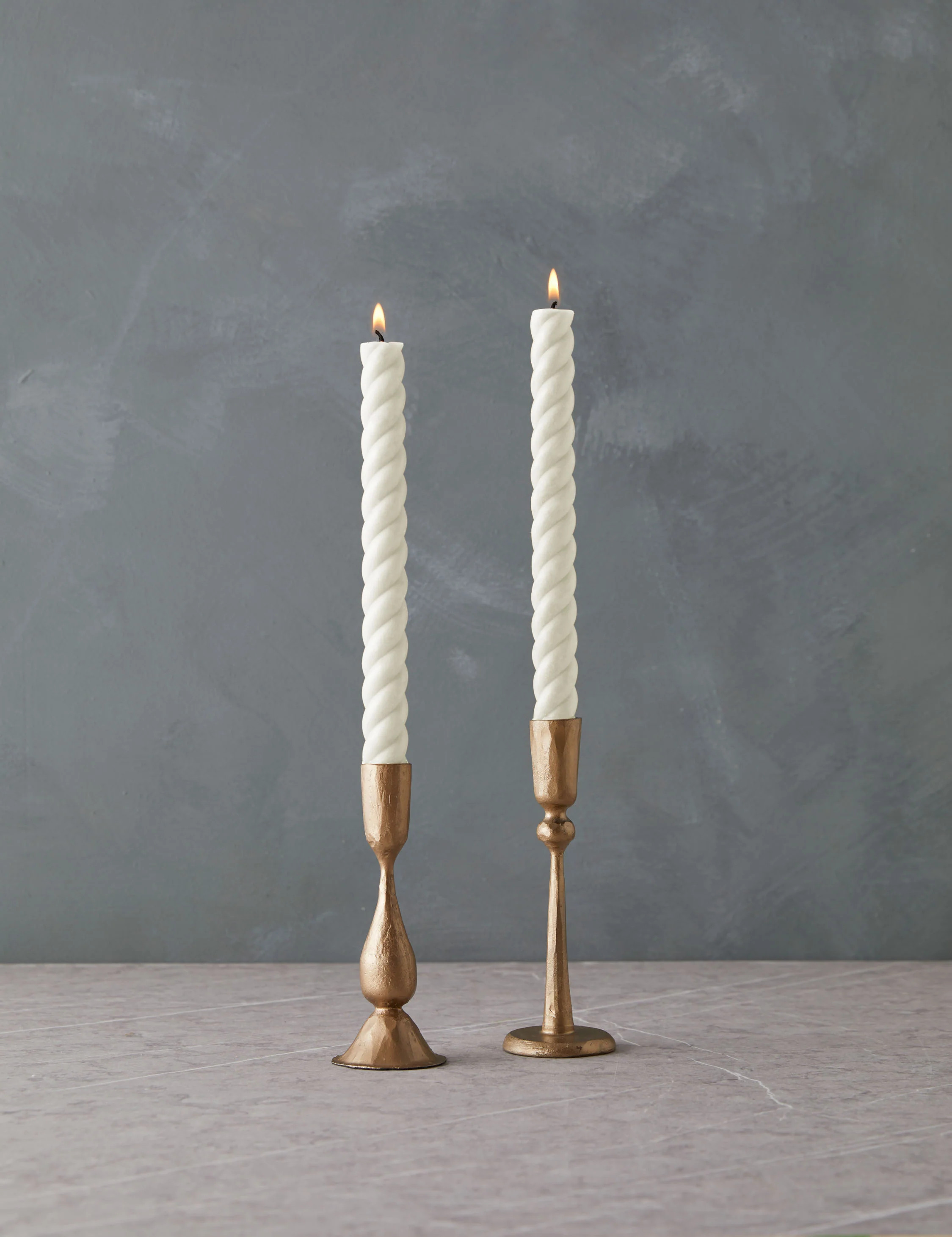 Rope Taper Candles (Set Of 2) by Greentree Home | Lulu and Georgia 