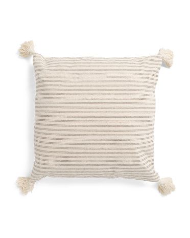 20x20 Striped Pillow | Marshalls