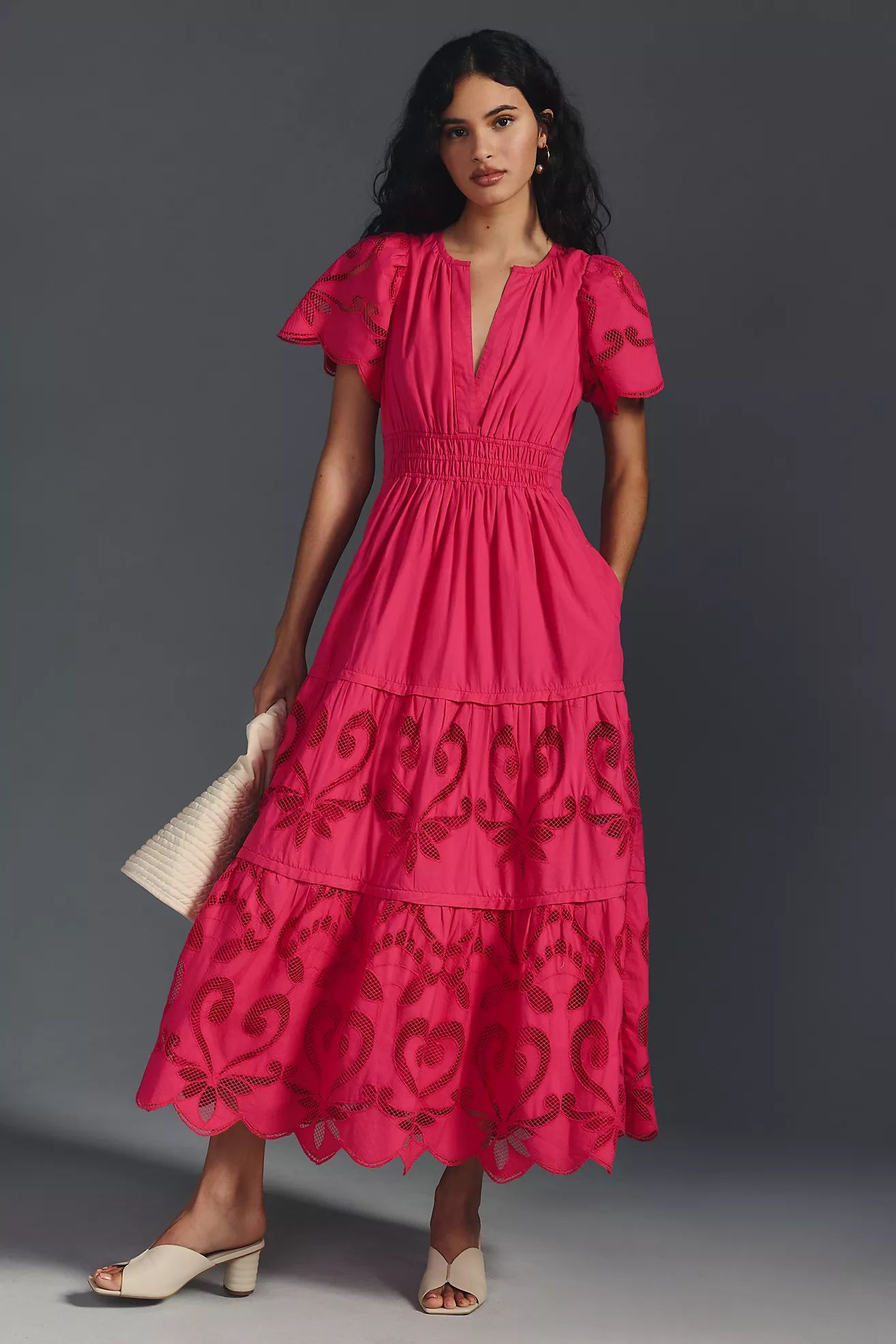 The Somerset Maxi Dress: Cutwork Edition | Anthropologie (US)