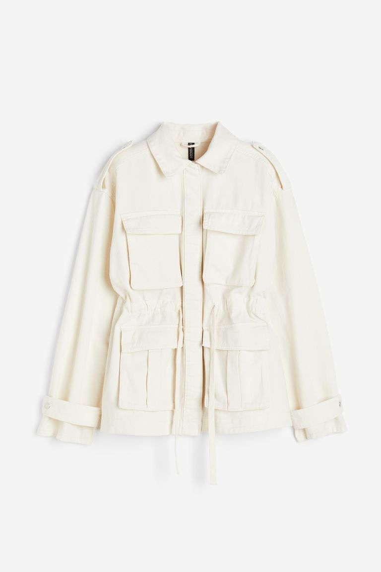 Cotton twill utility jacket | H&M (UK, MY, IN, SG, PH, TW, HK)
