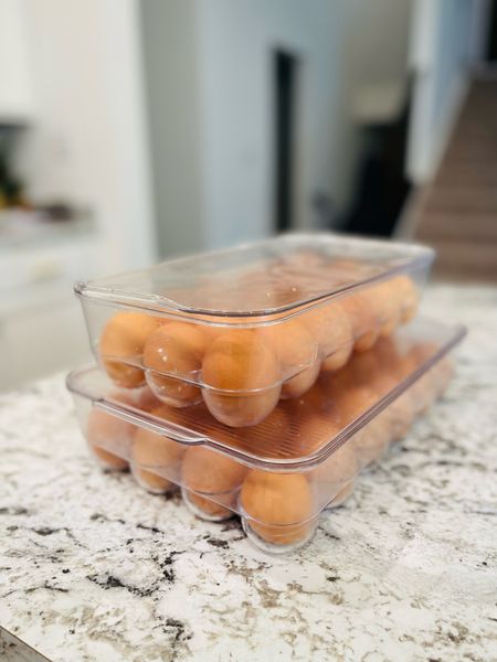 New year home organization with #amazonhome. Loving this egg organizer for the fridge!

#LTKFind #LTKhome #LTKunder50