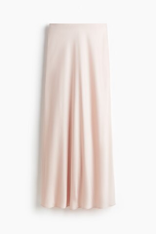 H & M - Satin slip skirt - Orange | H&M (UK, MY, IN, SG, PH, TW, HK)
