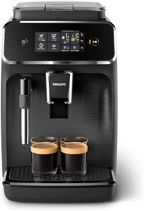Philips 2200 Series Fully Automatic Espresso Machine, Classic Milk Frother, 2 Coffee Varieties, I... | Amazon (US)