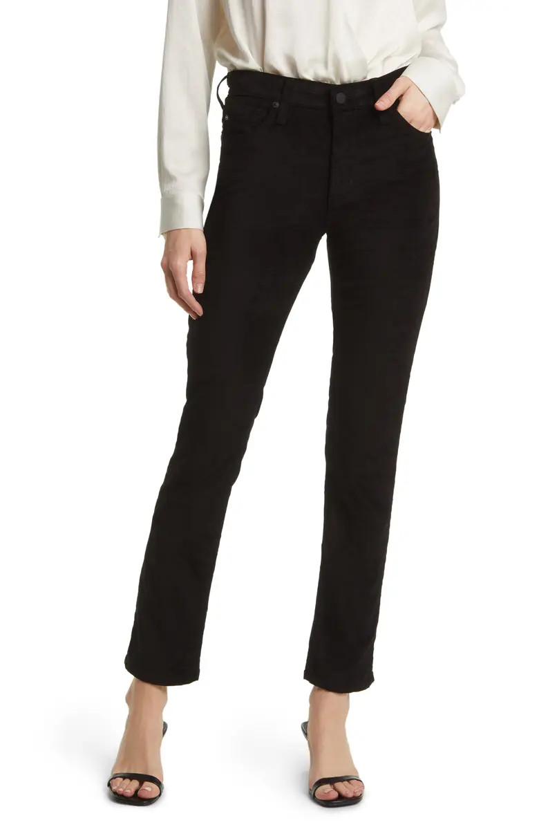 Mari High Waist Slim Ankle Straight Leg Jeans | Nordstrom