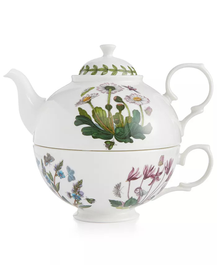 Drinkware, Botanic Garden Tea Set for One | Macy's