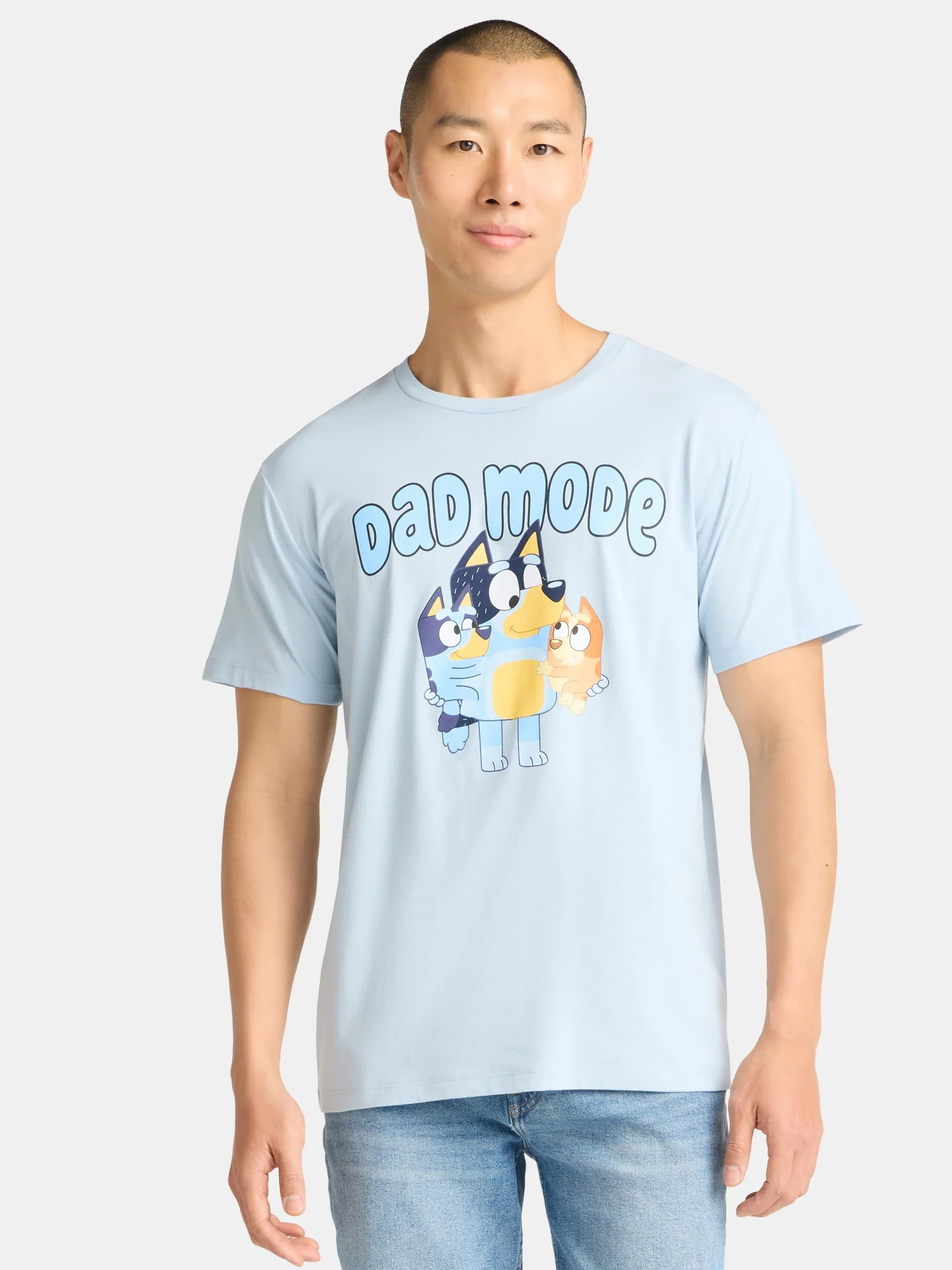 Bluey Father's Day, Men's & Big Men's Graphic Tee, Sizes XS-5XL - Walmart.com | Walmart (US)
