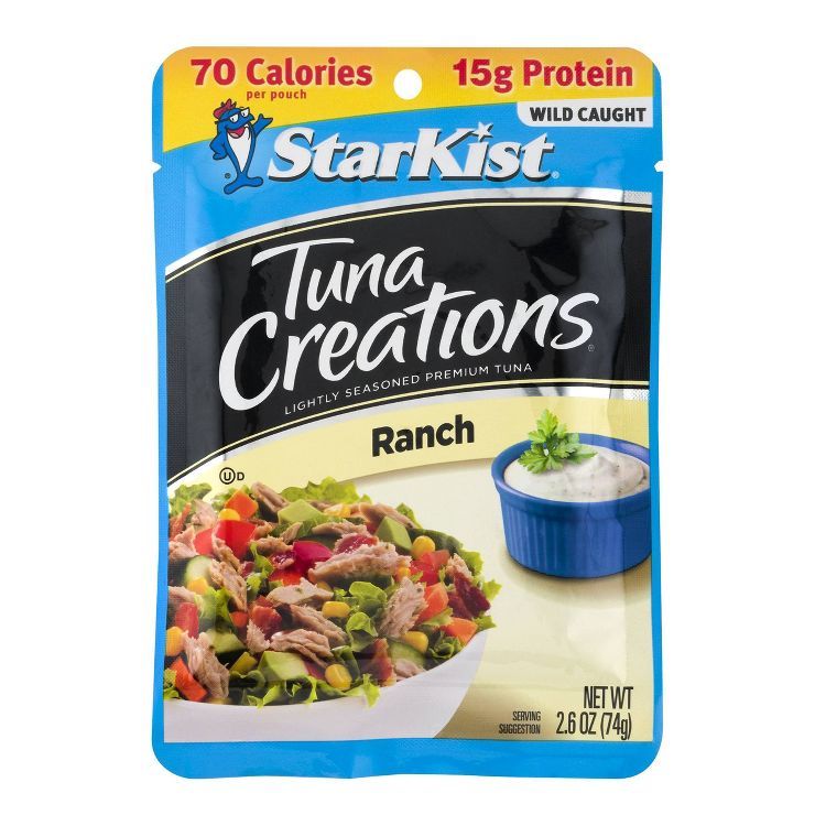 StarKist Tuna Creations Ranch Pouch - 2.6oz | Target
