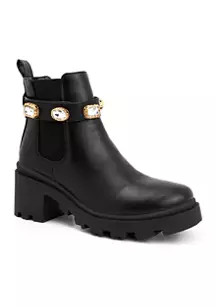 Favorite Jewel Chelsea Booties | Belk