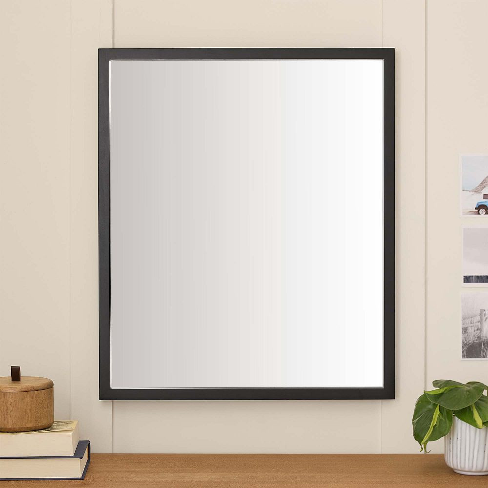 No Nails Rectangle Framed Mirror (21"x25") | Pottery Barn Teen