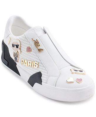 KARL LAGERFELD PARIS Women's Mavise Slip-On Sneakers - Macy's | Macy's