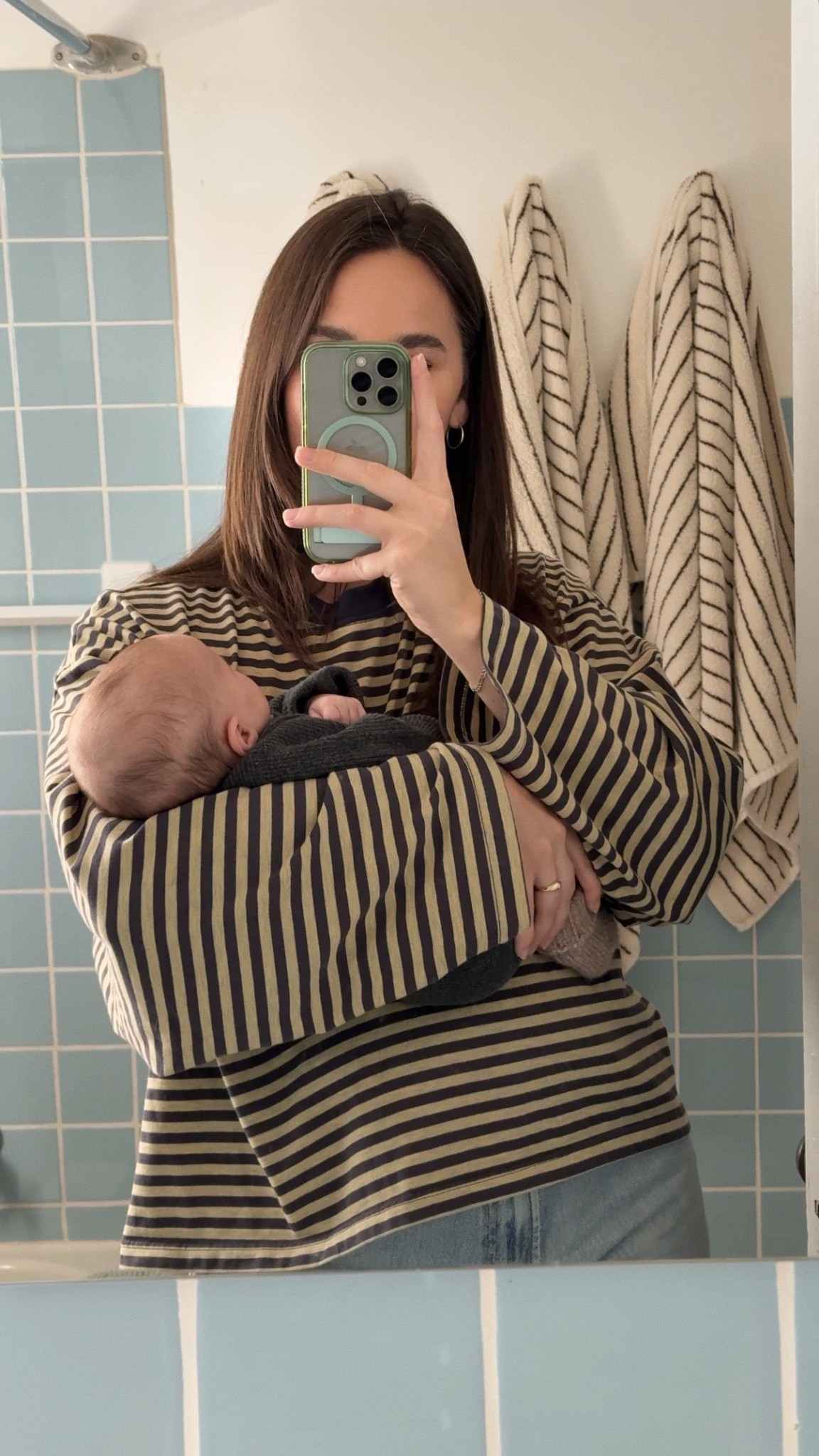 This top has been a favorite of mine during postpartum and pregnancy! I have a size large #postpartum 

#LTKBump #LTKBaby #LTKFindsUnder100