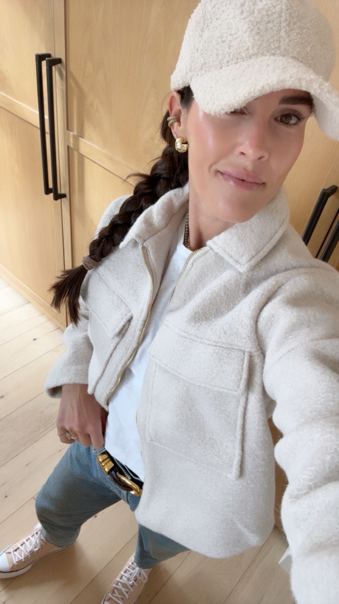 Looooooving this new $49 boucle jacket!! Wearing a small.

Fall outfit 
Cozy 

#LTKSeasonal #LTKFindsUnder50