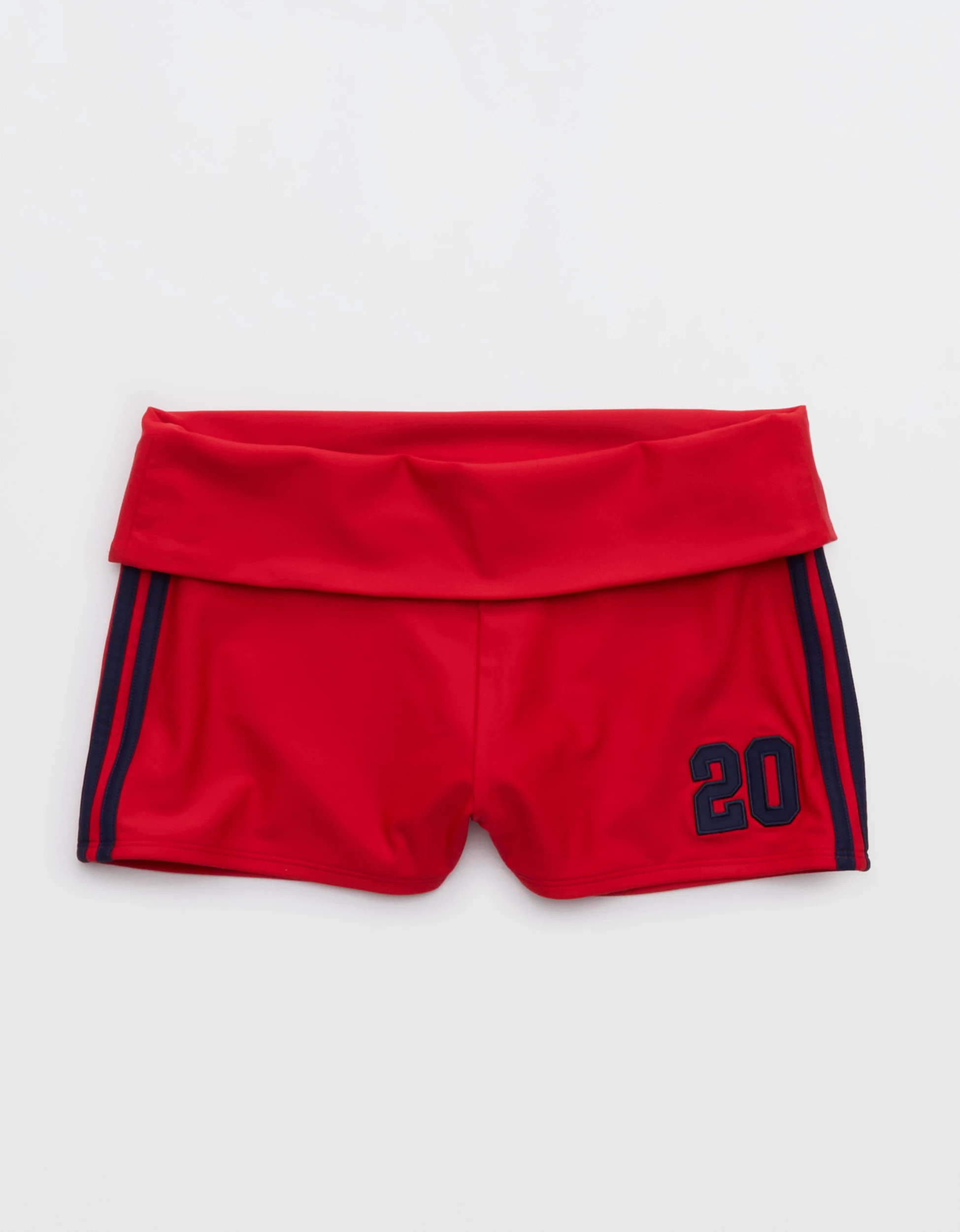 1st Bikini On The Beach\u2122 Foldover Boyshort Bikini Bottom | Aerie