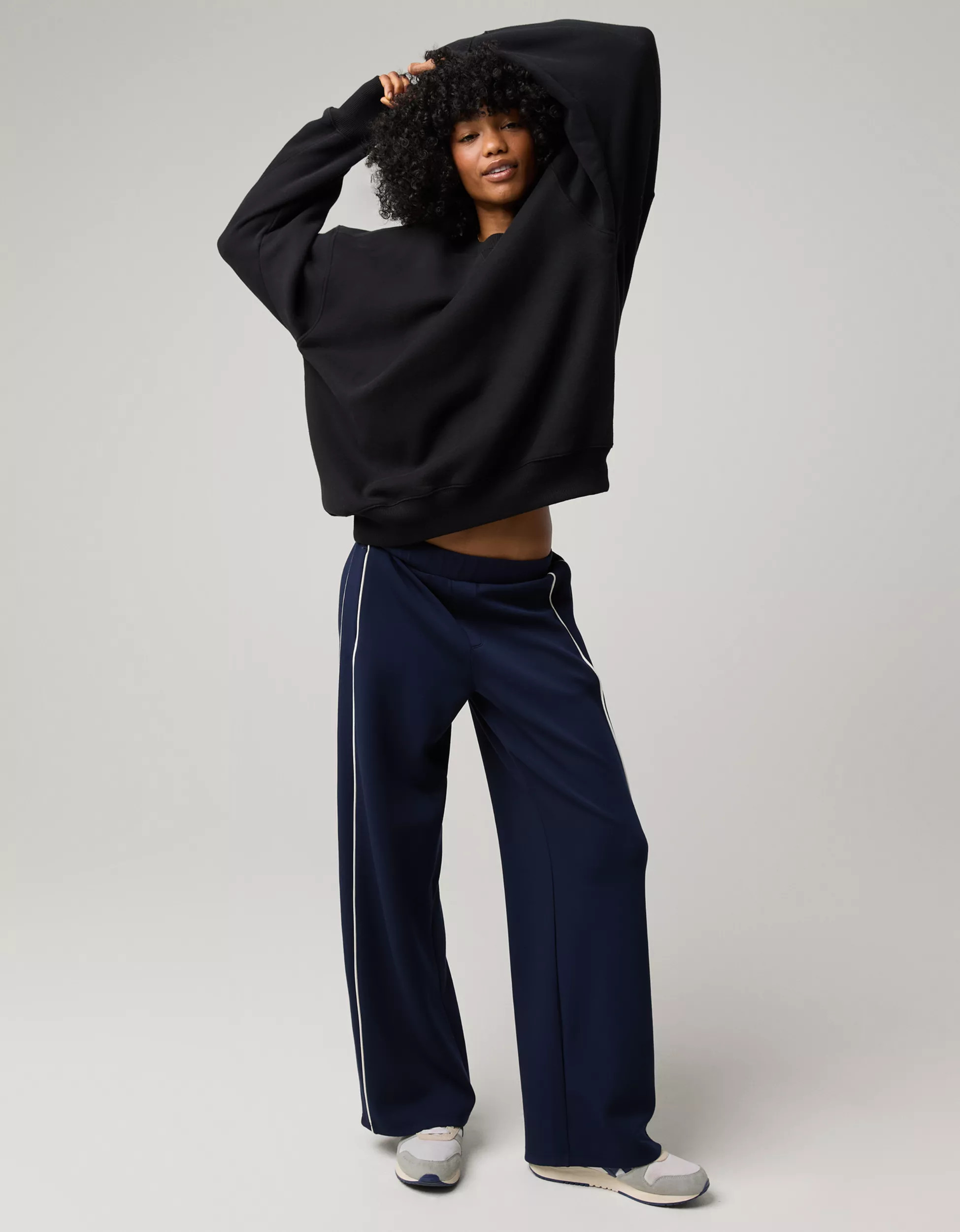 OFFLINE By Aerie Cloud Fleece Crewneck Sweatshirt | Aerie