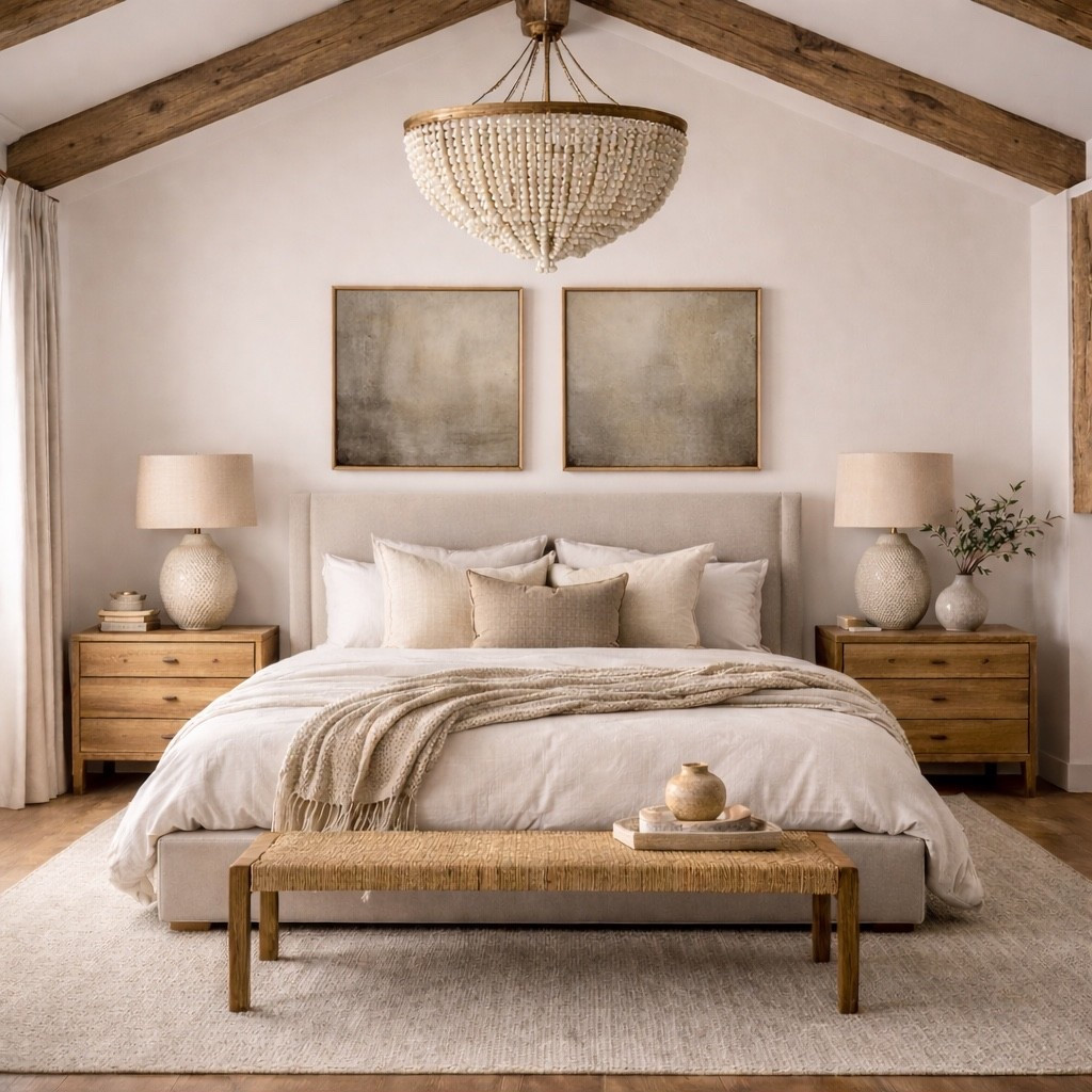 A rustic modern bedroom moment.
Warm woods, soft textures, and layered neutrals. 🤎 

Shop the look below ⬇️ 


Neutral Bedroom 
Home decor 
Rustic modern home 


#LTKHome