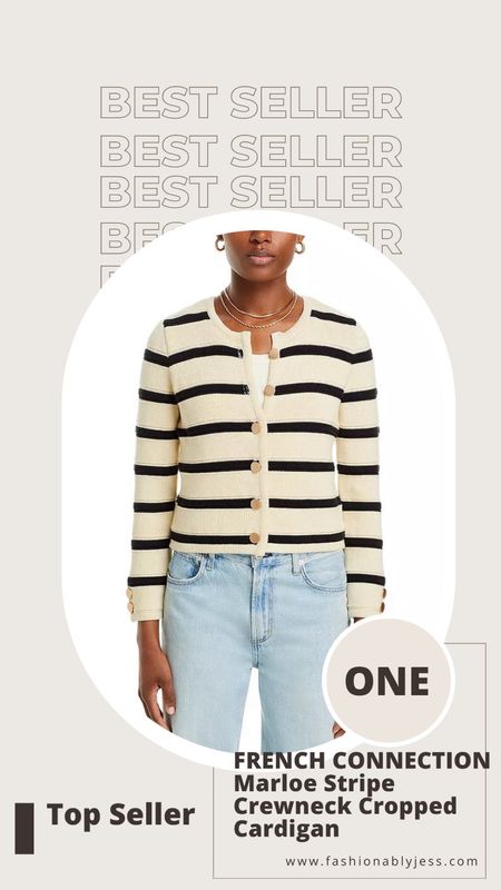 This cute striped sweater from Bloomingdales was one of this weeks top sellers! 

#LTKfindsunder100 #LTKover40 #LTKstyletip