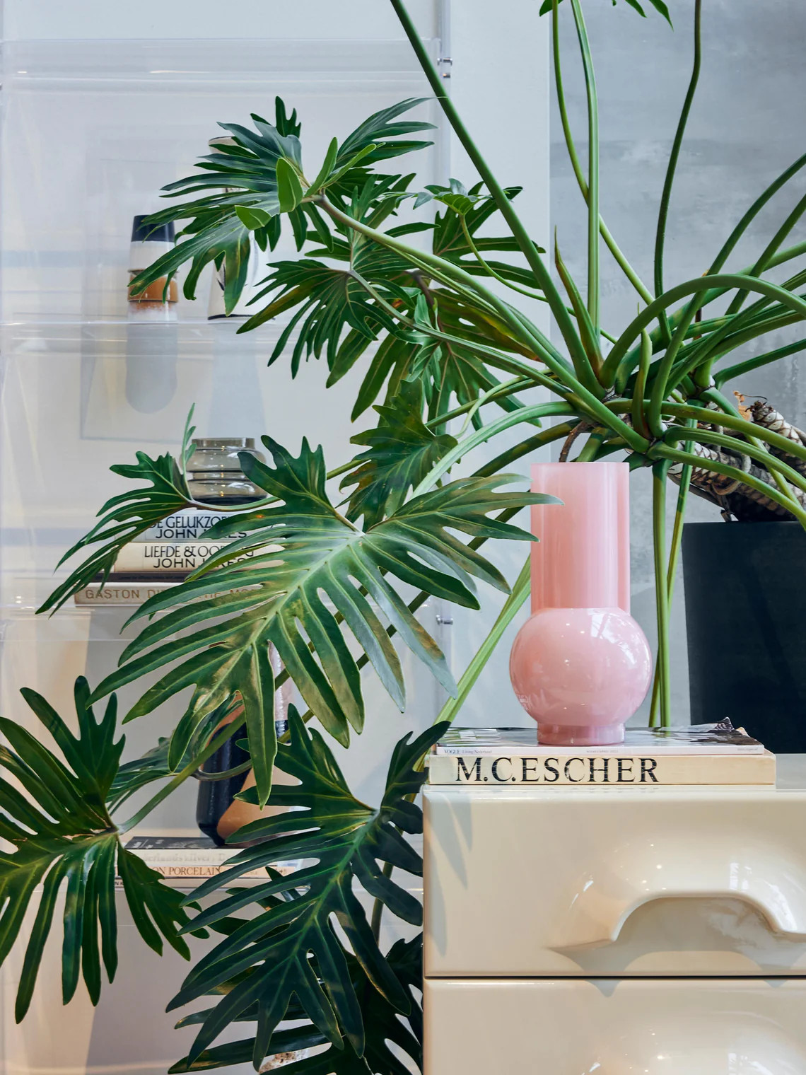 Design-Vase Flamingo aus Glas, H 25 cm | Westwing EU