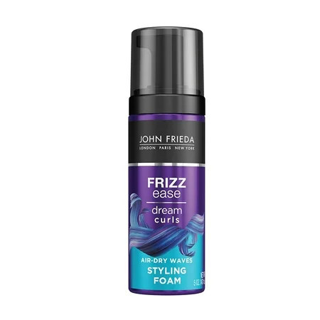 John Frieda Frizz Ease Dream Curls Air-Dry Waves Styling Foam 5 Oz 3 Pack | Walmart (US)