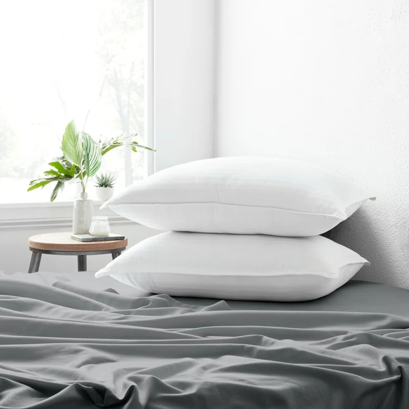 Cooling Down Alternative Gel Fiber Bed Pillows | Wayfair North America