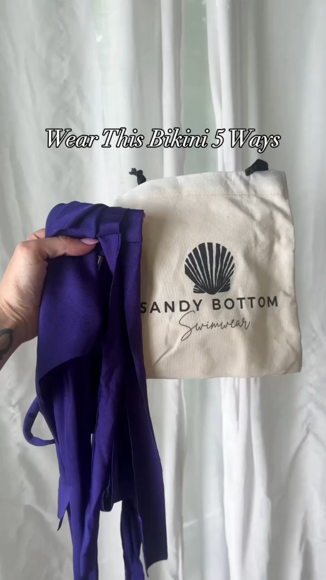 5 Bikinis in one with the Sandy Bottom Swimwear Convertible Hydra #ad

Not only can you wear this bikini top 5 different ways, the coverage is adjustable and the one size only top and bottom are fully convertible to fit all body types and sizes! Finally you’re perfect fit!

I knew I had to grab this deep purple - it’s so vibrant and i just can’t wait to wear on my next resort vacation! These swimsuit separates are also available in brown, pink, and green.

Sandy Bottom Swimwear is women owned with affordable luxury styles in the most unique & gorgeous swimwear, beachwear, & swim cover up designs.

#swimwear #beachwear #resortwear


#LTKFestival #LTKSwim #LTKVideo