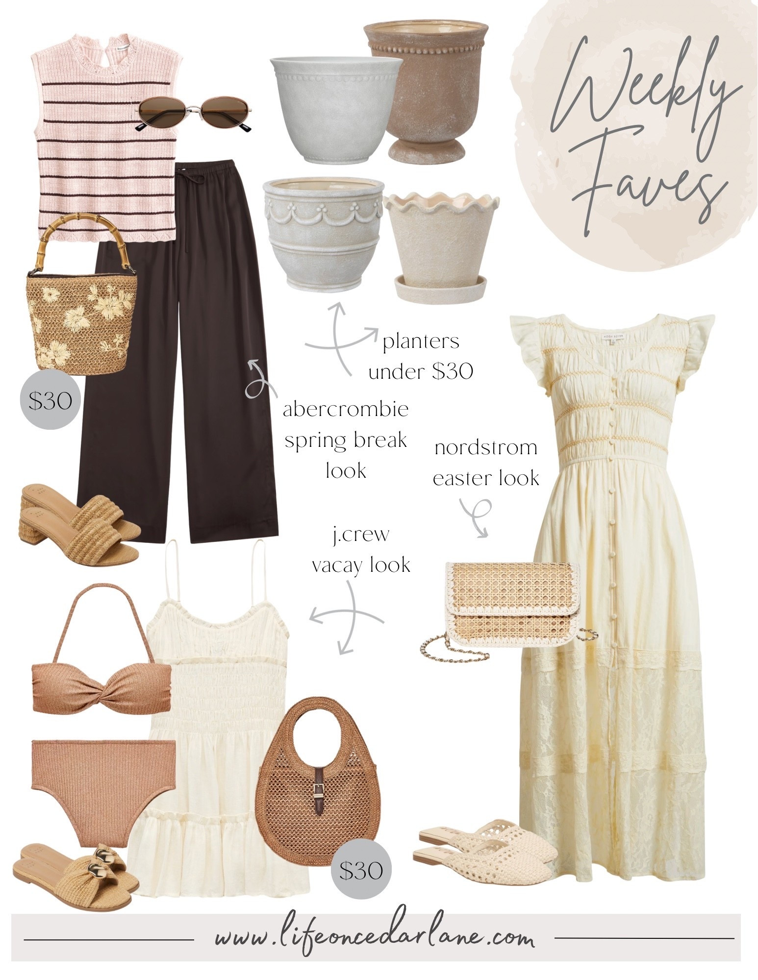 Weekly Faves- check out what we are loving! From new arrivals, sales, fashion and more! Loving this  vacay look, Nordstrom outfit & spring break look!

#easter #resortlook #datenight


#LTKHome #LTKSaleAlert #LTKOver40