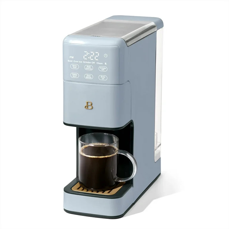 Beautiful Perfect Grind™ Programmable Single Serve Coffee Maker, Cornflower Blue by Drew Barrym... | Walmart (US)