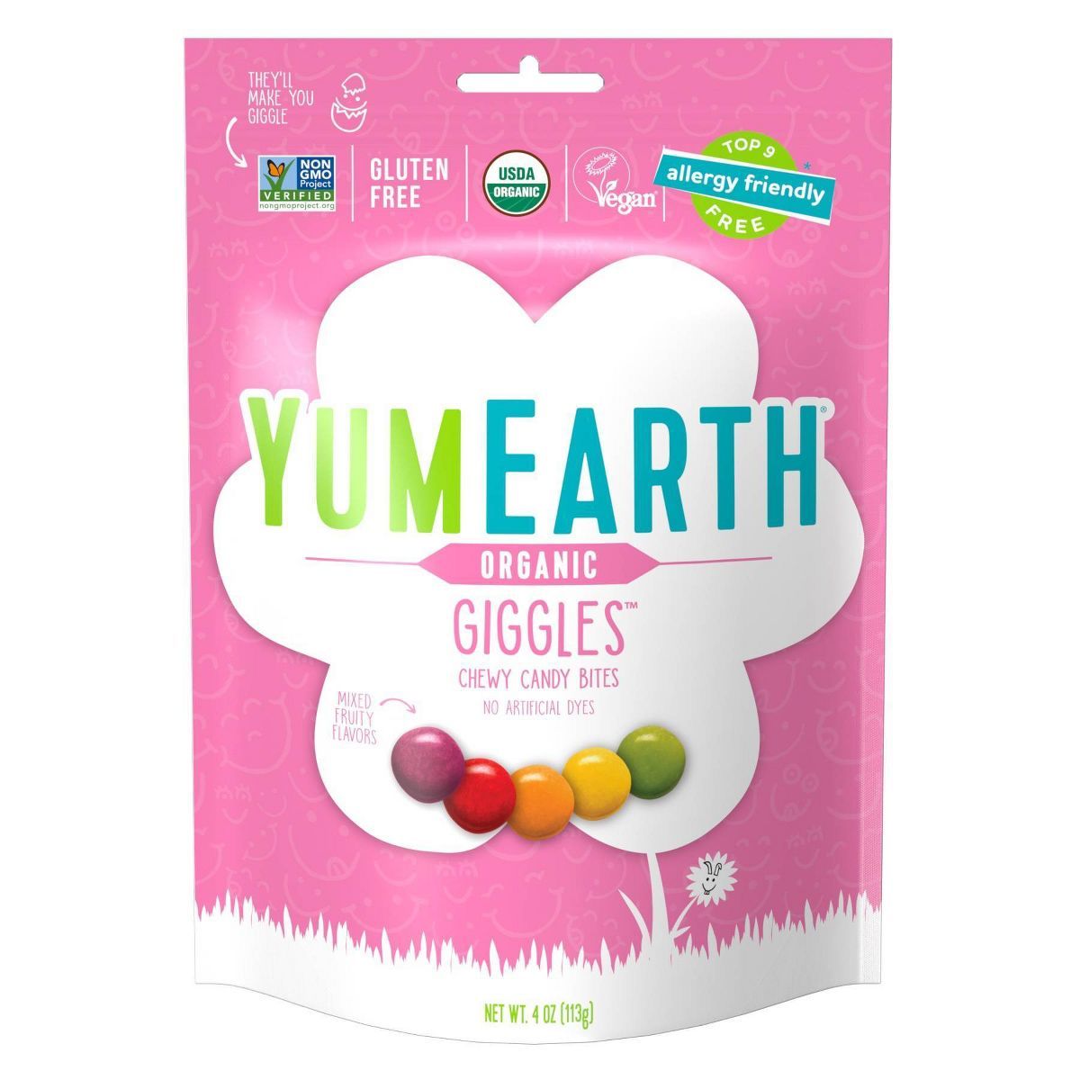 Yum Earth Easter Giggles Chewy Candy Bites - 4oz | Target