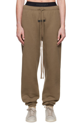 Brown Drawstring Lounge Pants | SSENSE