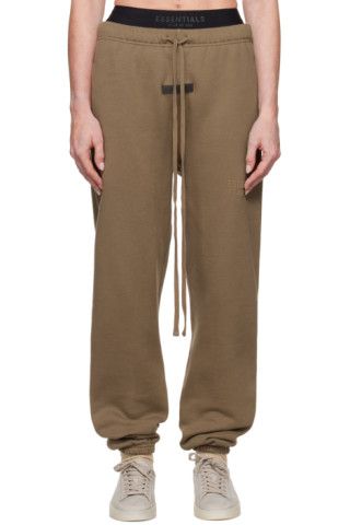 Brown Drawstring Lounge Pants | SSENSE