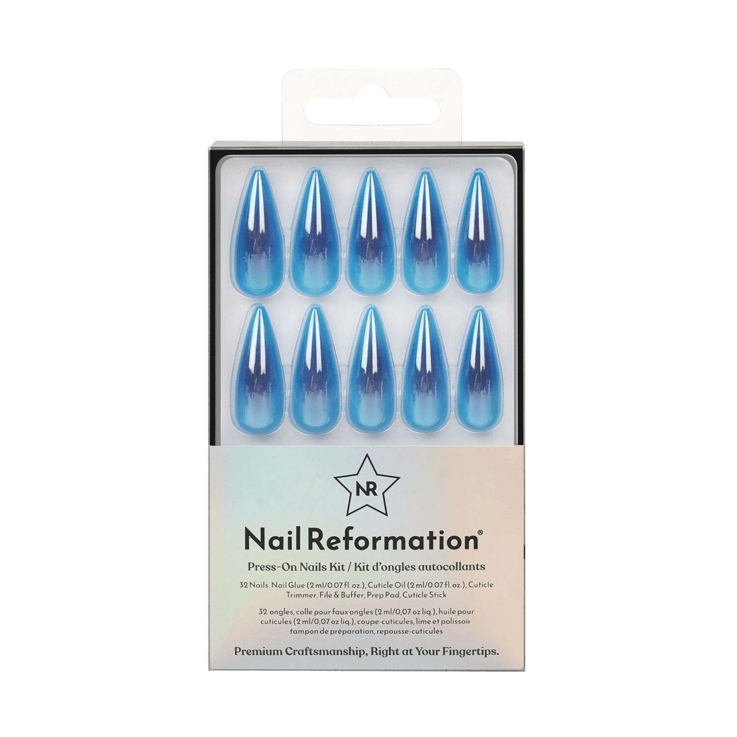Blue Nebula Press On Nails | Sally Beauty