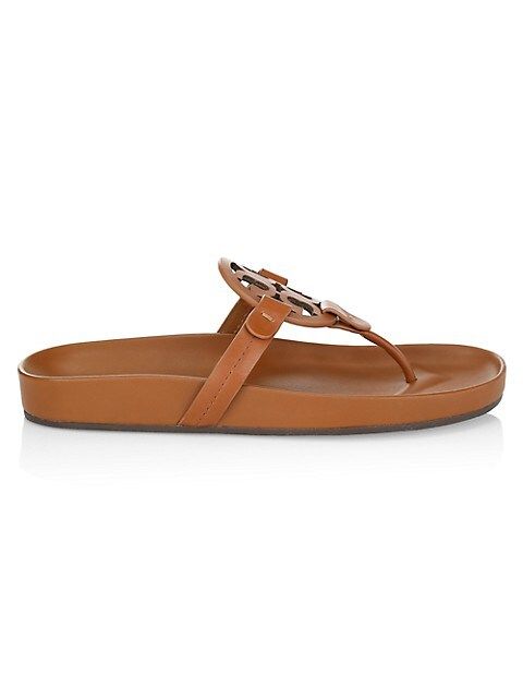 Miller Cloud Leather Thong Slides | Saks Fifth Avenue