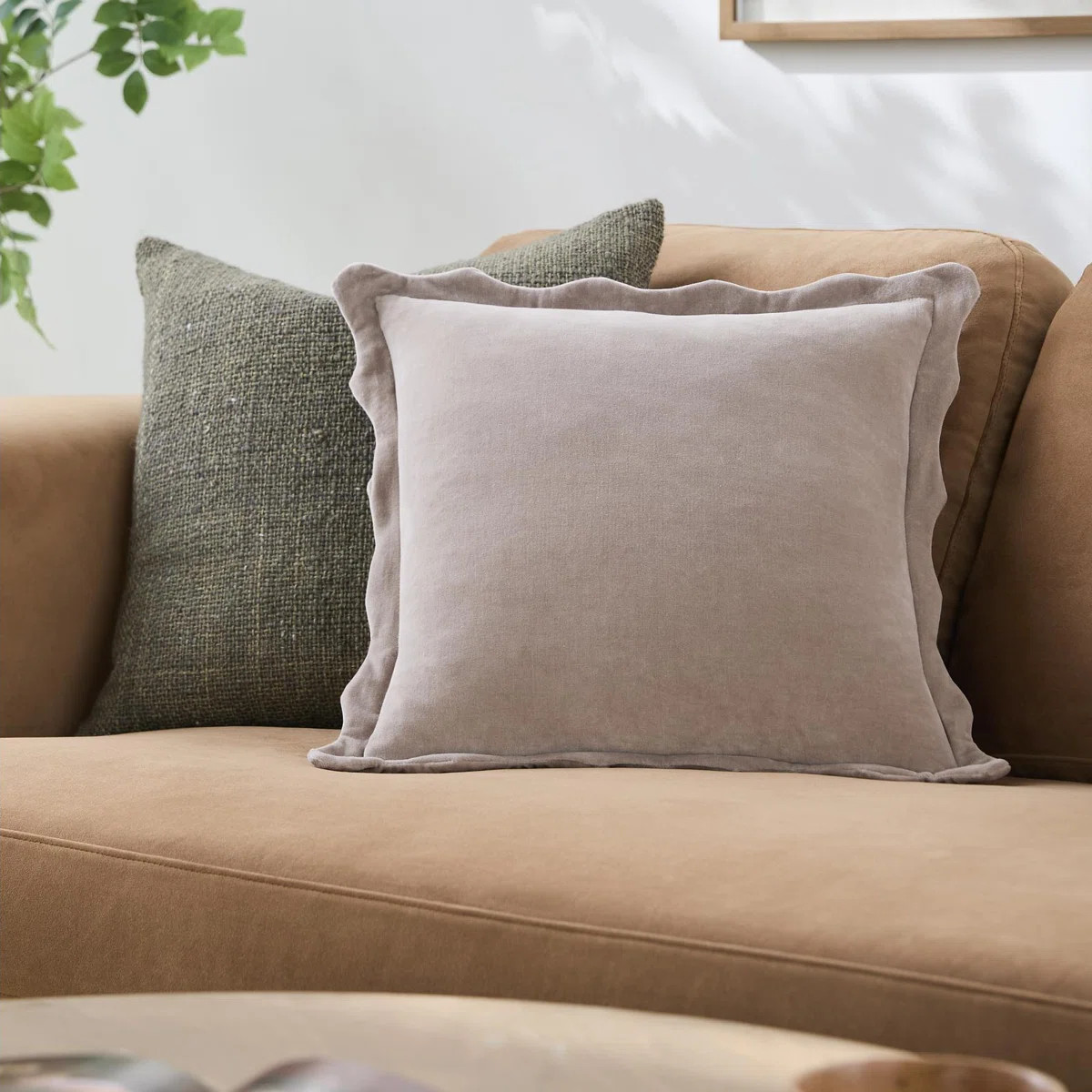 Collier Scalloped Edges Throw Pillow | Wayfair North America
