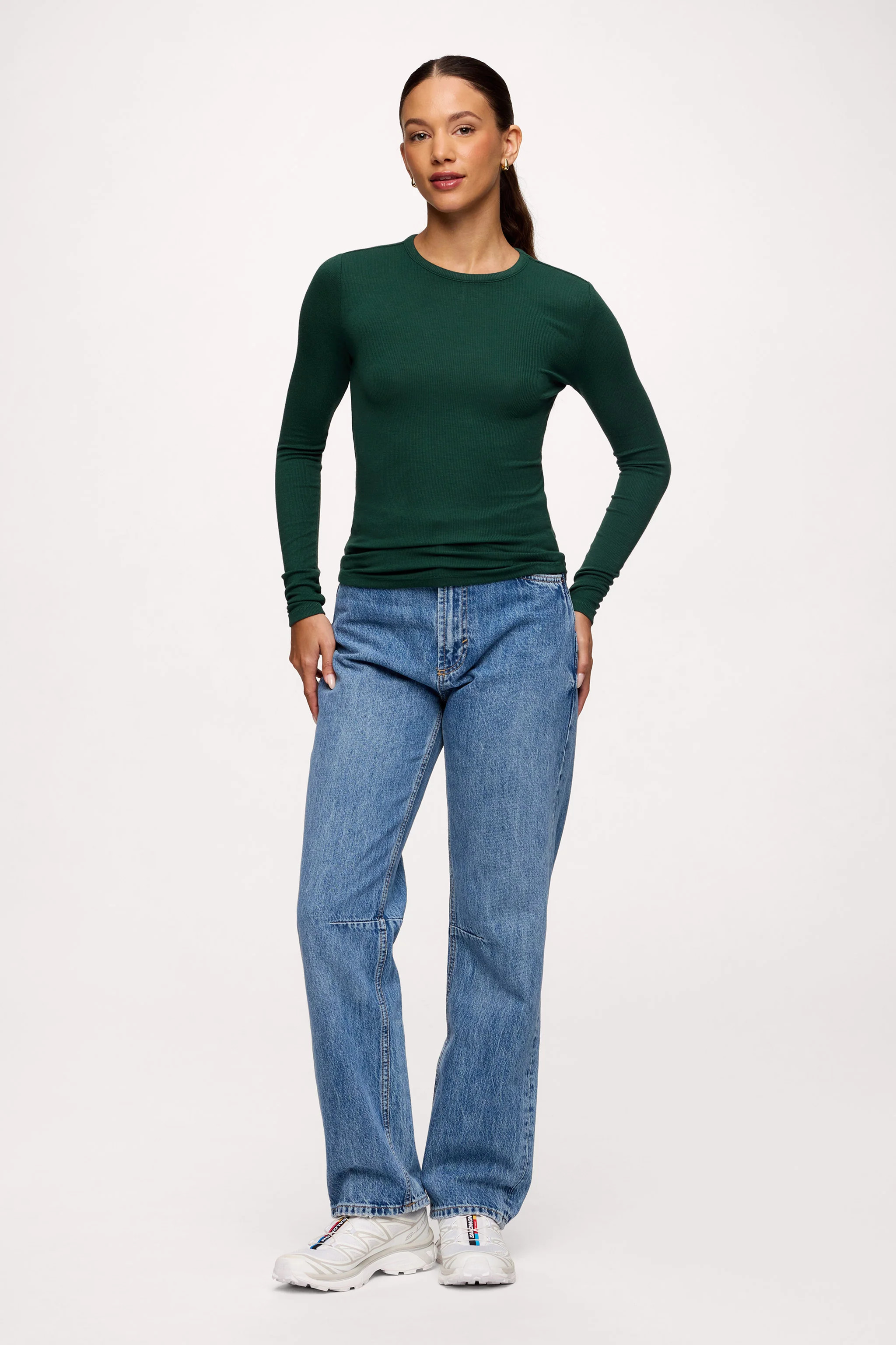 Slinky Rib
      
    
  
  Long Sleeve Shirt | nuuds