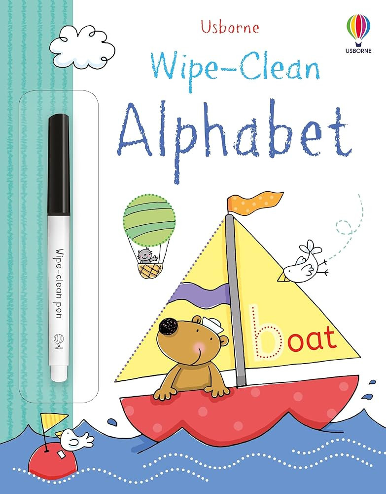 Wipe-Clean Alphabet: A Kindergarten Readiness Book for Kids | Amazon (US)