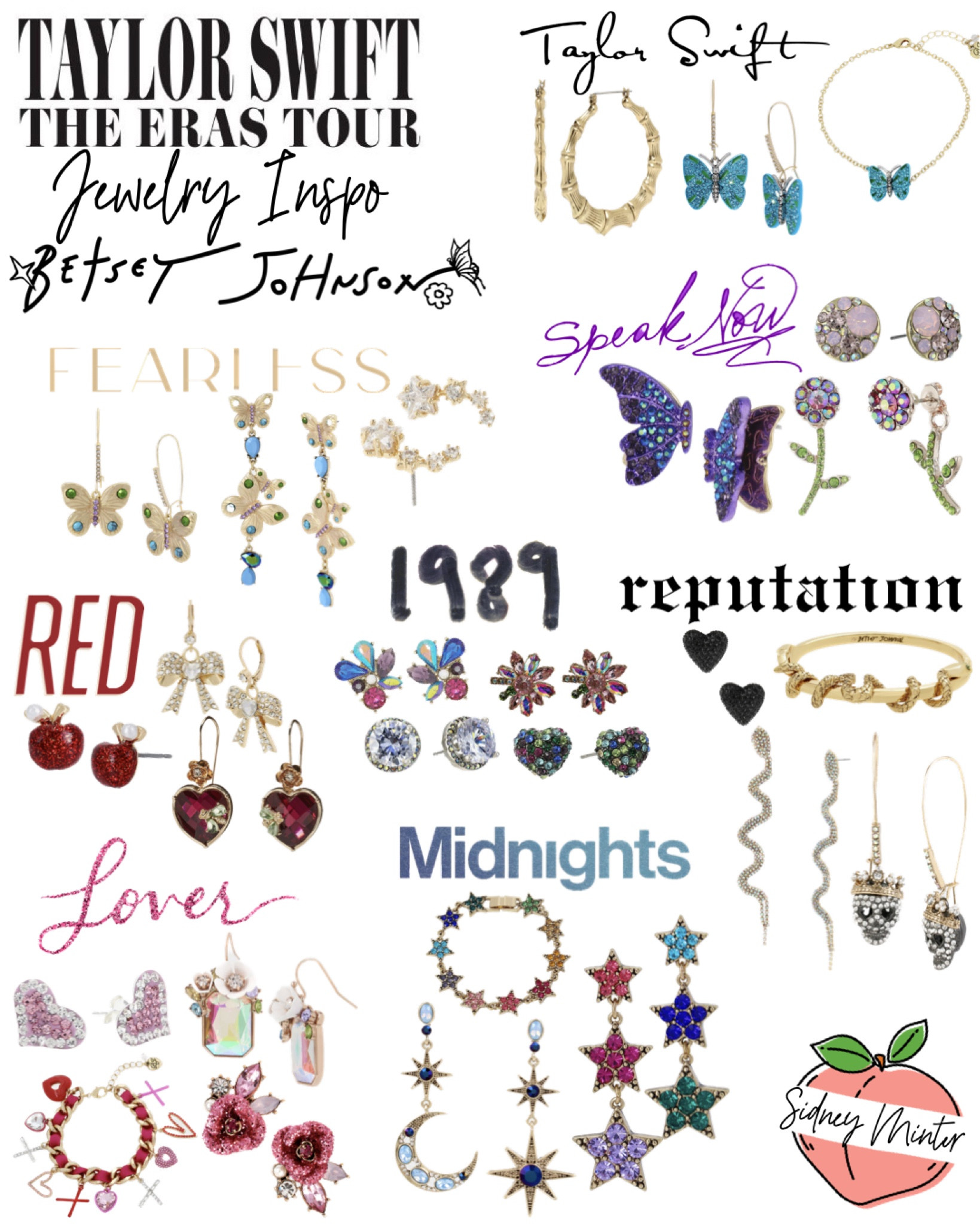 SWIFTIES!! It’s finally Eras Tour time!! We already know this fan base goes hard for the outfits, so it’s only right that you accessorize that way too & Betsey Johnson has you covered!! All on Amazon🫶

#LTKFestival #LTKstyletip #LTKsalealert
