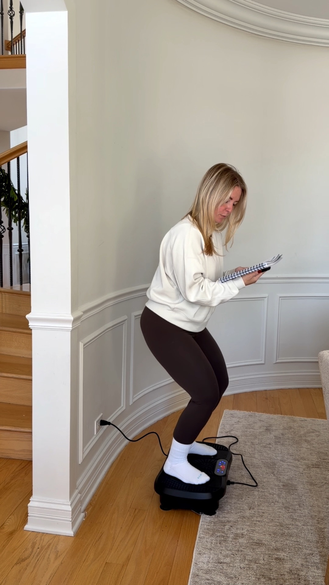 Just added thus vibration plate to my daily routine — just 10 minutes of the vibration per day has so many benefits. Stimulates circulation, reduces swelling, lymphatic drainage, burns fat and so much more! 

Makes for a great gift too! 

#amazonfinds #founditonamazon #amazon #fitness #giftsforher #giftideas 

#LTKfitnessgoals #LTKGiftGuide #LTKselfcare