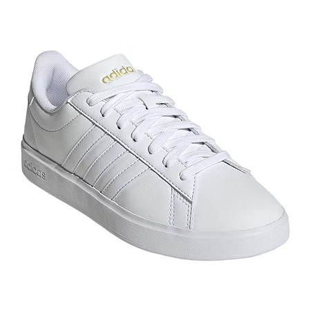 adidas Grand Court 2.0 Womens Sneakers, 10 Medium, White | JCPenney