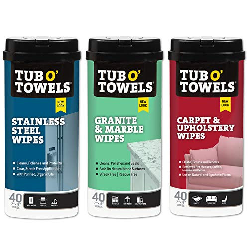 Tub O' Towels Variety Pack, 40 Wipes, 3 Count | Amazon (US)