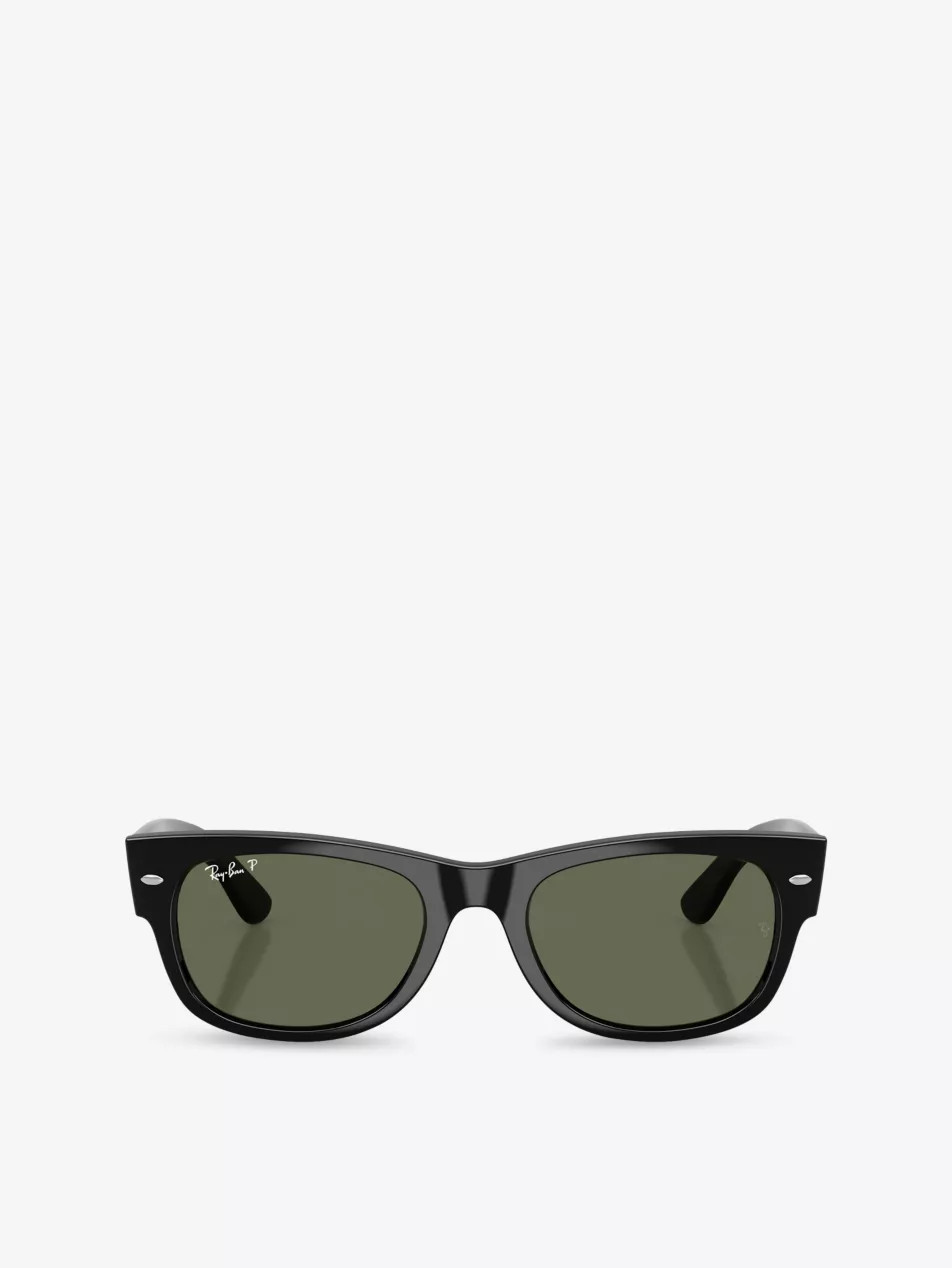 RB0832S Mega Wayfarer II Square-Frame Acetate Sunglasses | Selfridges