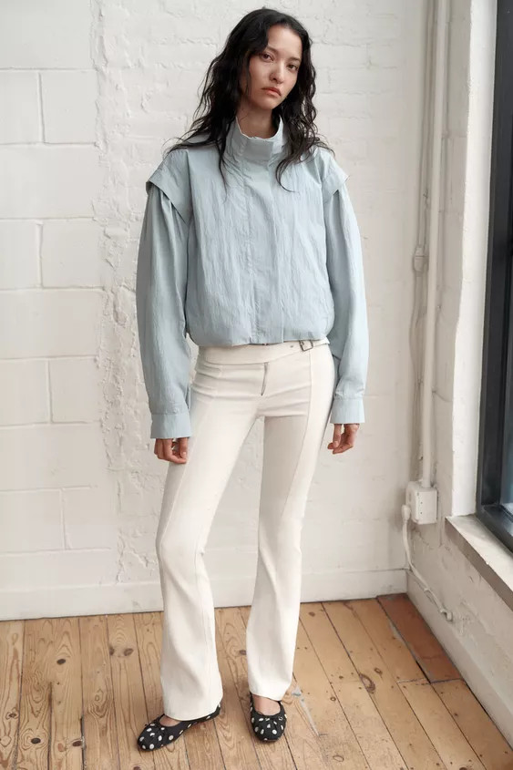 HIGH COLLAR JACKET | Zara US