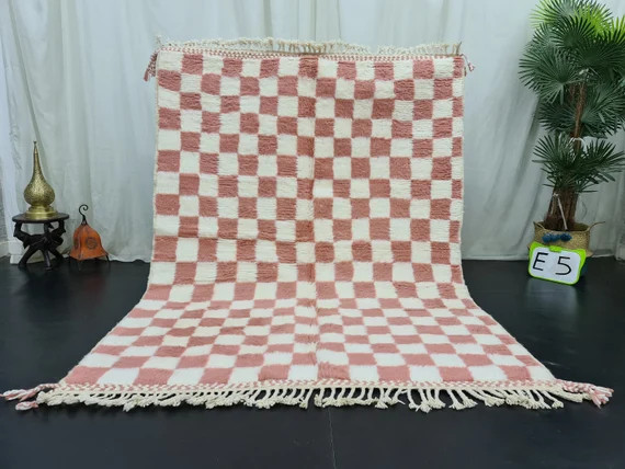 Beni Ourain Handmade Rug, Moroccan Rug, Berber Rug, Beniourain Tribal carpet, Azilal Rug,  White ... | Etsy (US)